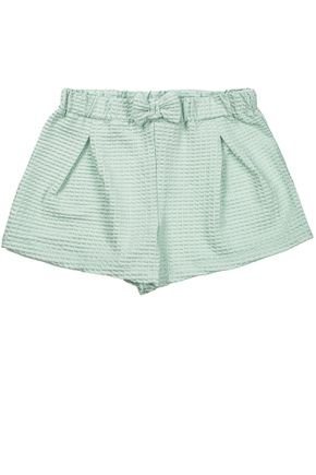1 1711 short infantil menina em malha pixel bem vestir shorts