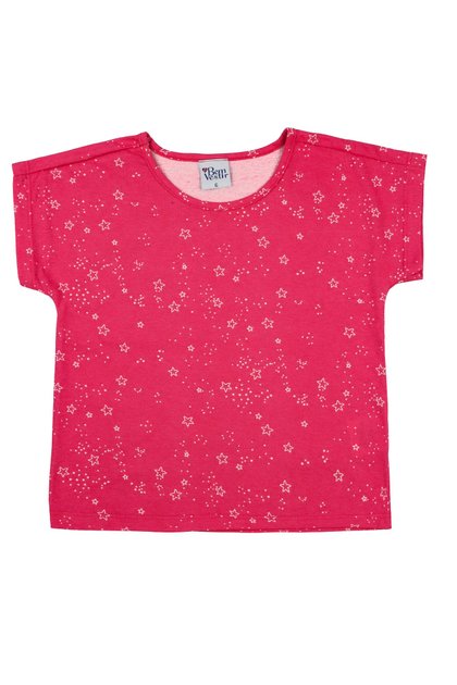 1 1855 blusa infantil menina em meia malha bem vestir camiseta