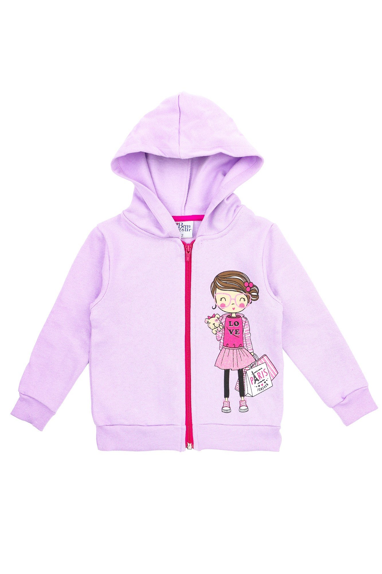 Blusa de best sale moletom infantil menina