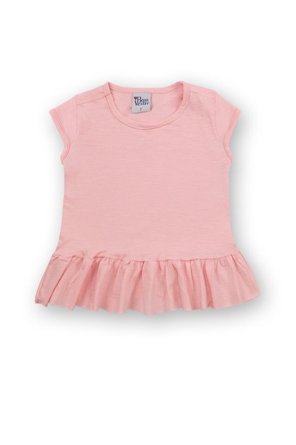 1 2043 blusa bebe menina com babado bem vestir blusa