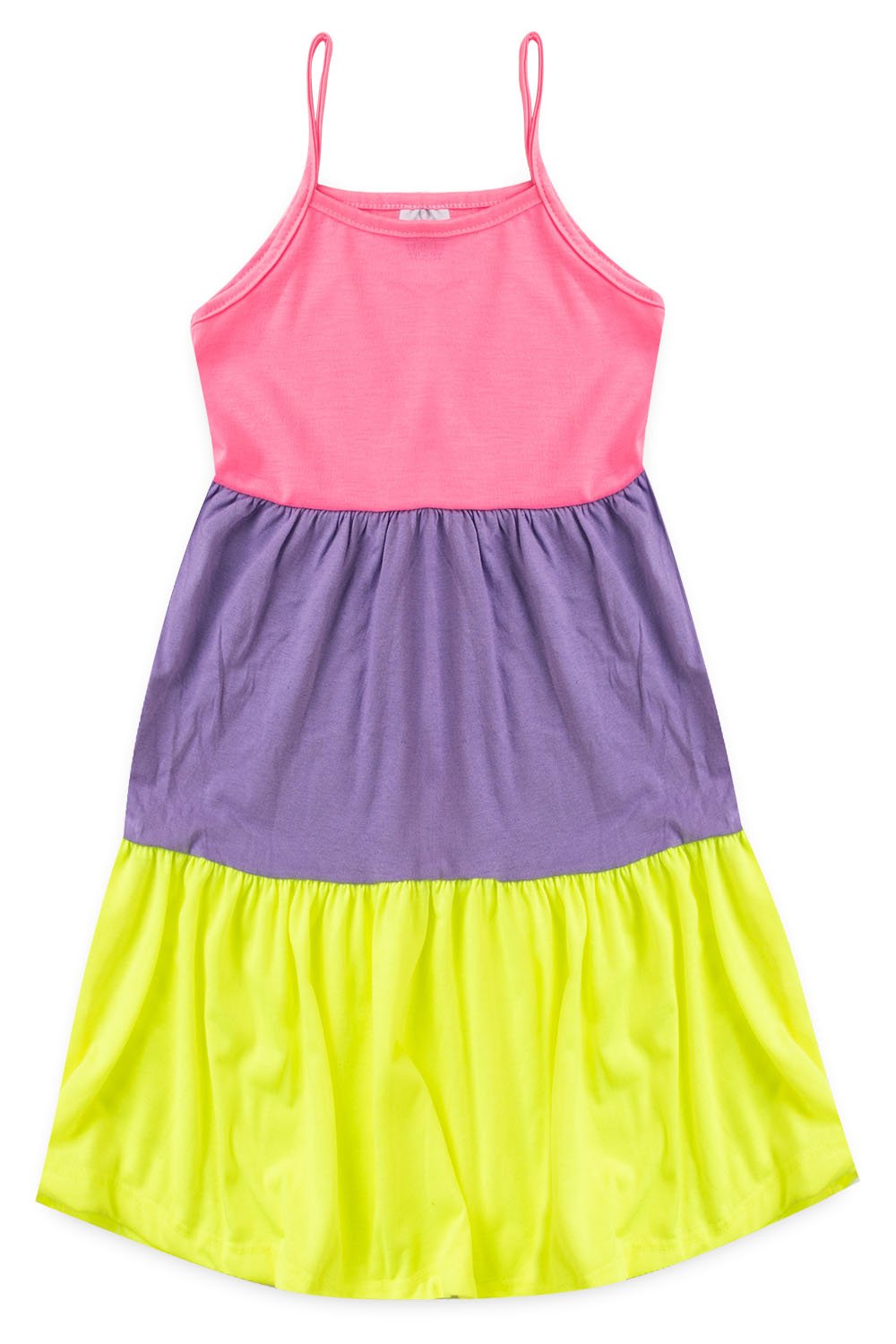 Modelo de vestido hot sale infantil de malha