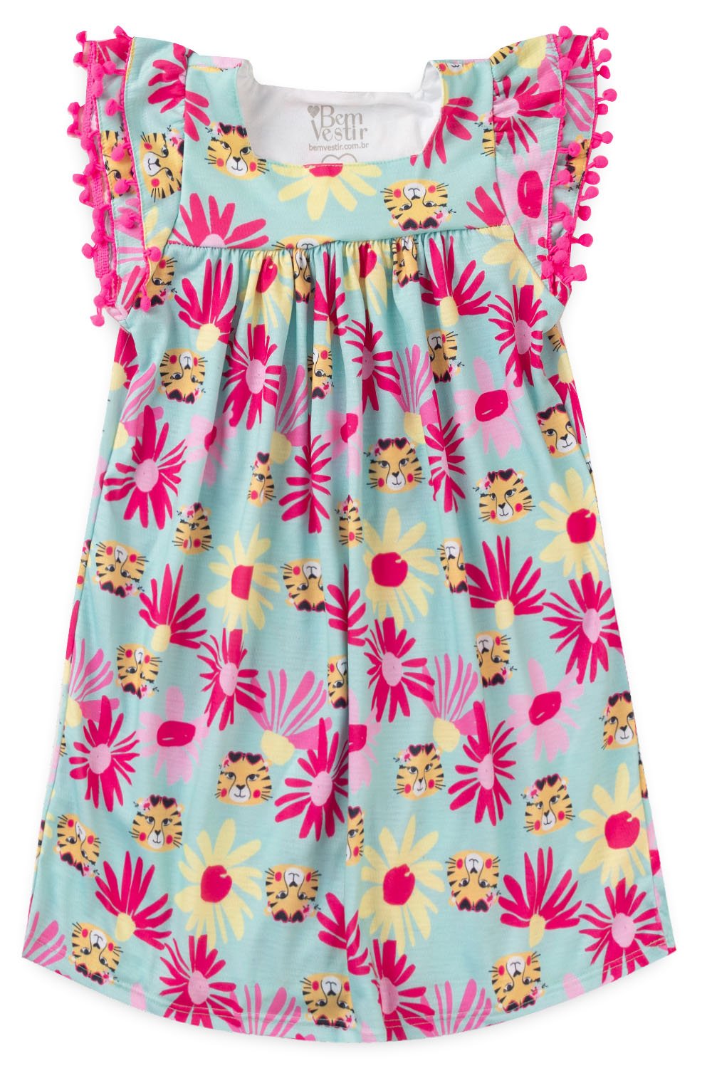 Vestidos best sale florais infantil