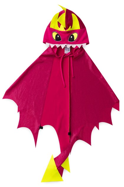 Fantasia Morcego Infantil Capa Preta Unissex De Halloween