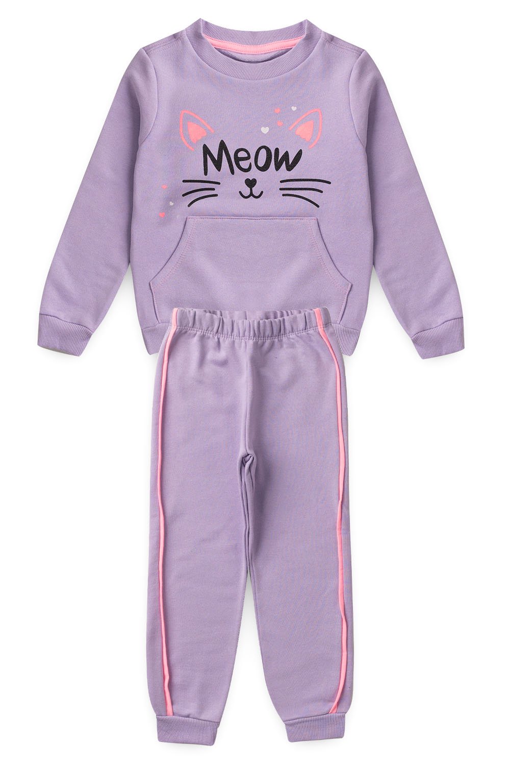 Conjunto moletom hot sale feminino gatinho