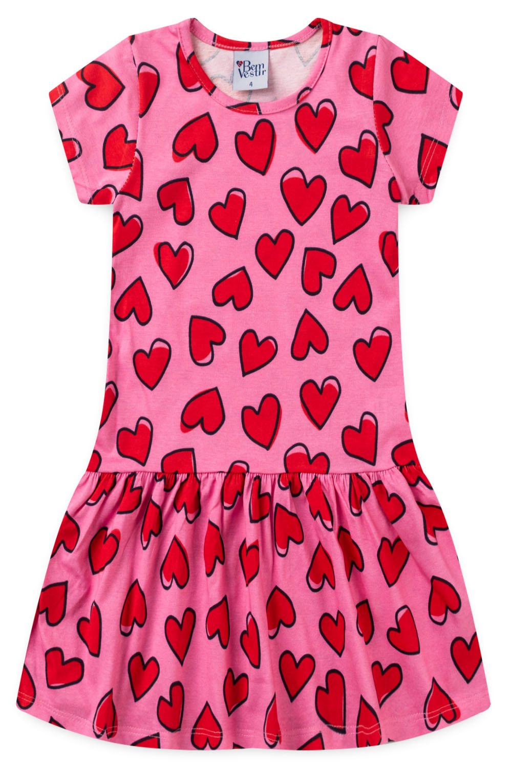 Vestido infantil hot sale feminino