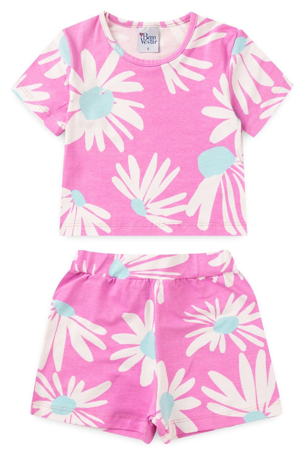 Conjunto de deals verao infantil feminino